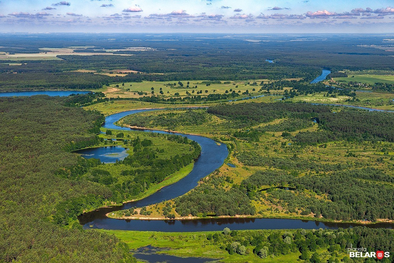 Самая длинная река Белоруссии