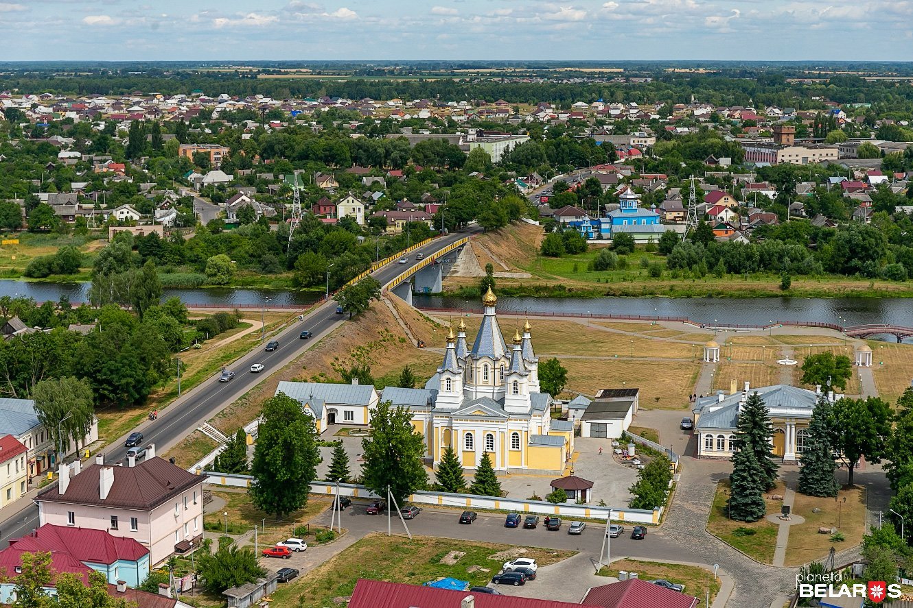 Город Кобрин Белоруссия